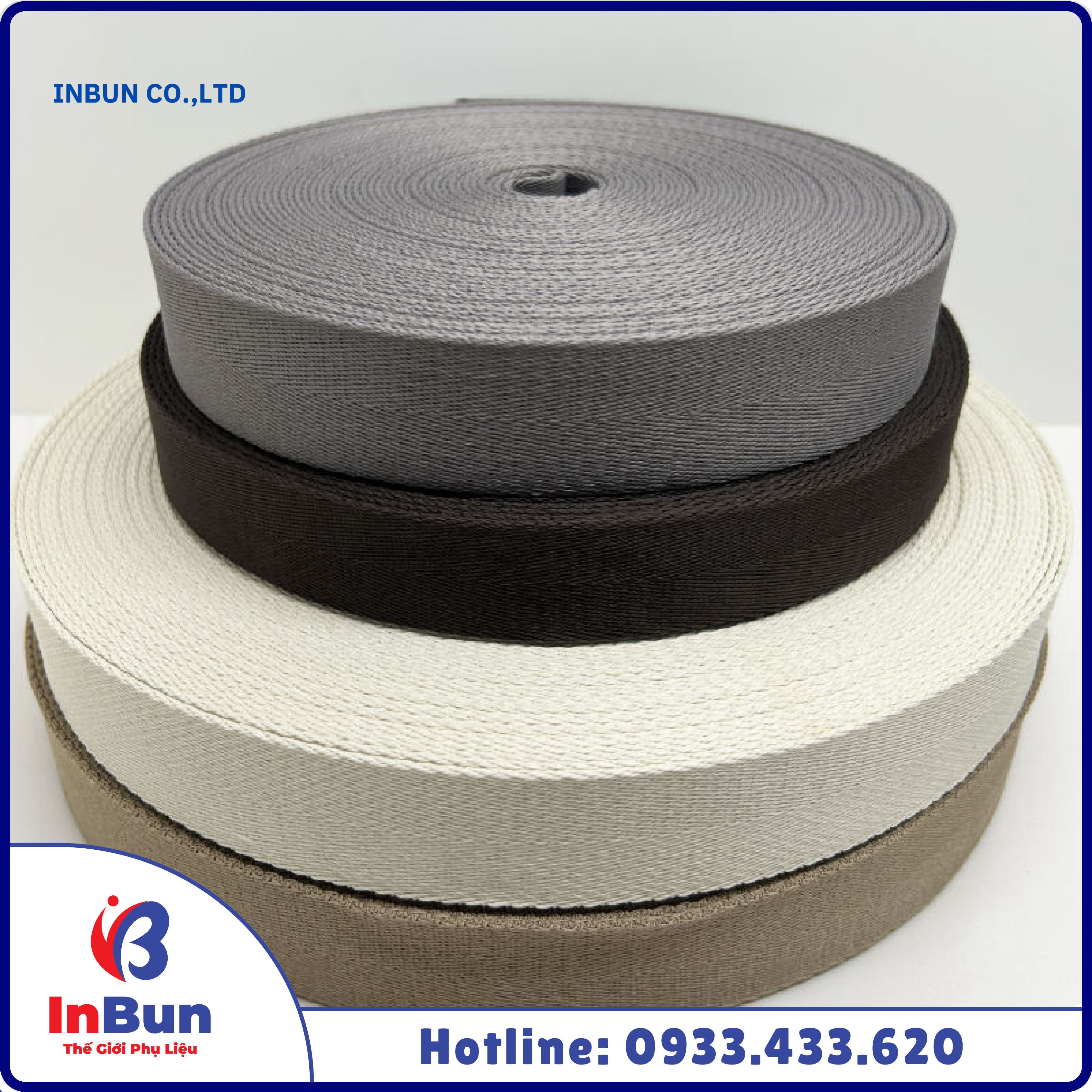 POLYESTER HERRINGBONE WEBBING FOR BAG STRAPS
